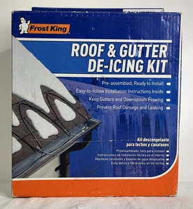 NEW Frost King RC100 Roof & Gutter De-icing Kit Electric Snow Melt Cable, 100 Ft - Picture 1 of 5