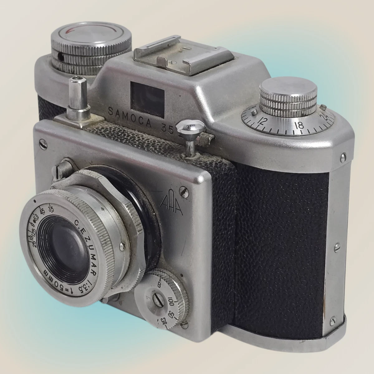 希少な動作品 SAMOCA 35 MODEL M-35 50mm f3.5 Samoca M-35 - Camera