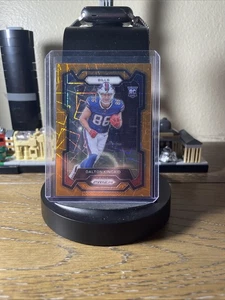 2023 Panini Prizm Dalton Kincaid Orange Lazer Rookie RC #308 Buffalo Bills - Bild 1 von 2