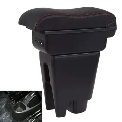 Armrest Box For Peugeot 107 Console Center Storage Box Car Arm Rest With 3 USB - Изображение 1 из 4