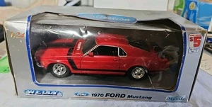 Welly 1970 Ford Mustag Diecast Auto 1:24 rot 2088W AR - Bild 1 von 4