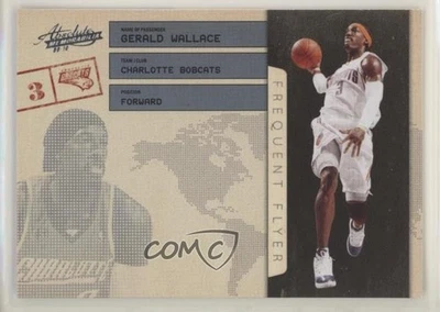 Absolute Memorabilia 2009-10 viajero frecuente Gerald Wallace #15 05j9 Foto 1 de 3