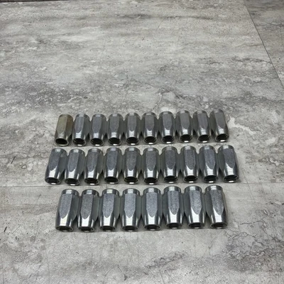 批量 28 件 Lincoln 272427 Quicklub 螺纹软管套 适用于软管螺柱,全新 — 第 1/4 张图片