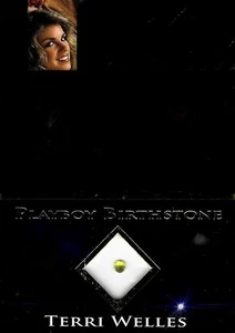 Playboy Birthstone TERRI WELLES - Picture 1 of 2