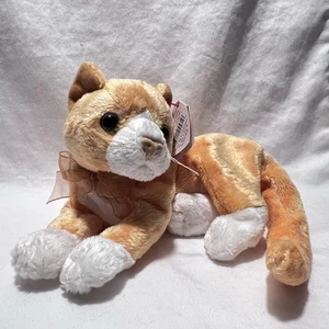 Ty Beanie Baby TABS The Cat Nostalgic Ty Beanie Babies Stuffed Animal Plush Toy - Picture 1 of 3