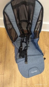 Nuna Demi Grow Main / Siblings Seat Fabric Inner Lining With Seat Belt Harness - Picture 1 of 6