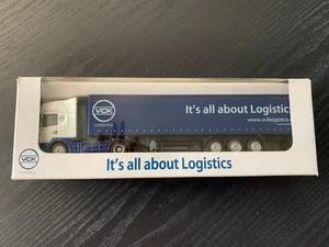 WSI Promotoys escala 1/87 - Scania Curtainsider 'VCK Logistics', de Holanda - Imagen 1 de 6