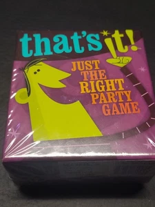 Das war's! Just the Right Partyspiel - Gamewright 2013 Kartenspiel - Bild 1 von 3