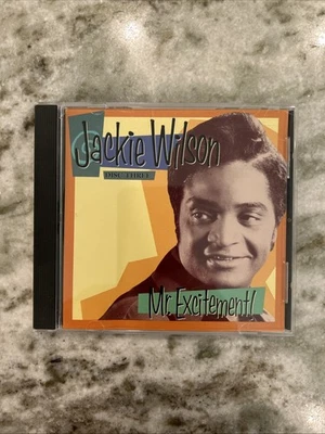 Jackie Wilson Mr. Excitement CD Album Disc 3  of Box Set Rhino 1992 R&B Foto 1 de 4