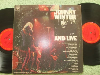 Johnny Winter And ‎– And/Live Columbia Records CG 33651 UK Vinyl LP Album - Image 1 of 4