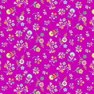 Kaleidoscope Ace Pink Floral COTTON LAWN Extra Wide by Dashwood Studio Fabric - Picture 1 of 1