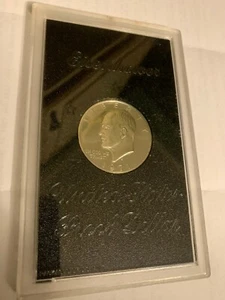 1971-S Proof Silver Ike Dollar in Mint Hard Case - Picture 1 of 4