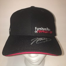 NASCAR Sponsor Furniture Row Racing, Marty Truex Jr Autographed Signed Hat Cap
