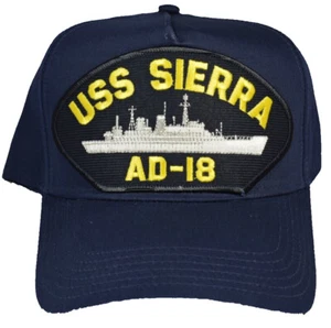 USS SIERRA AD-18 MÜTZE - MARINEBLAU - Veteranengeschäft - Bild 1 von 1