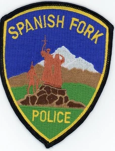 Spanish Fork Police UT Utah Police Patch - Picture 1 of 1