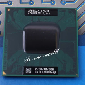 100% OK SLA44 SLAF8 Intel Core 2 Duo T7500 2.2GHz Dual-Core Laptop CPU Processor - Bild 1 von 1