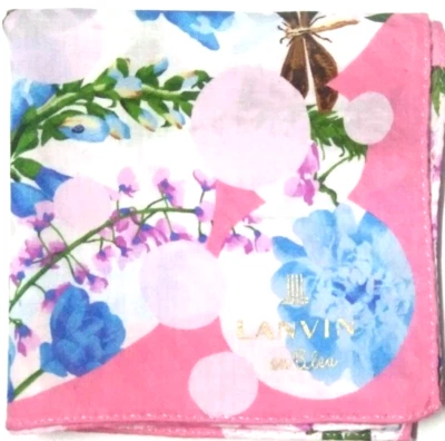 PAÑUELO CLÁSICO ESTAMPADO FLORAL ALGODÓN 19" Foto 1 de 2