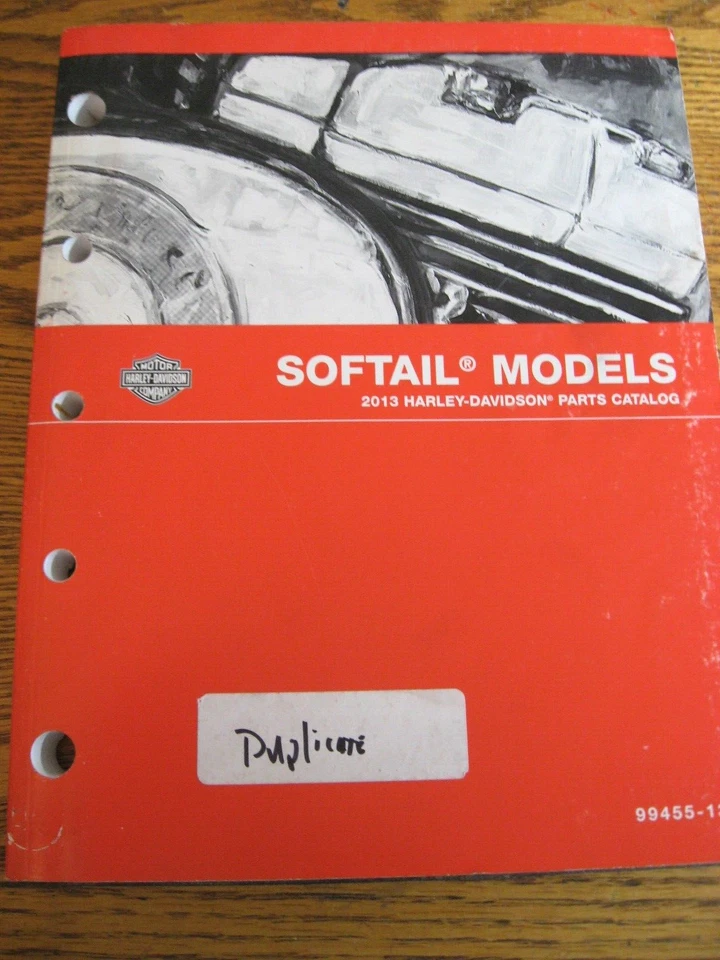 Harley-Davidson Softail 2013 catálogo de piezas en muy buen estado Foto 1 de 1