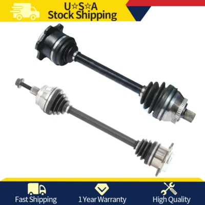 2x Front TrakMotive CV Axle Joint For Audi A6 Quattro FWD 2.7L 2004 2003 2002 - Image 1 of 4