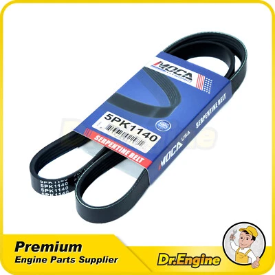 Cinturón EPDM Serpentine Fit 09-13 Honda Fit 1.5L y 07-11 Audi A6 Quattro A8 Quattro Foto 1 de 4