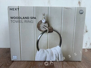 Next Natural Woodland Spa Rosie Rabbit Towel Ring - Picture 1 of 3
