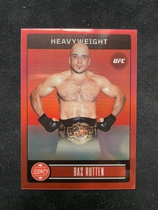 2023 Panini Chronicles UFC Bas Rutten Legacy Red 198/199