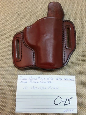 Coldre de cinto Don Hume #721-26-96 R/H para pistolas estilo 1911 - Imagem 1 de 4