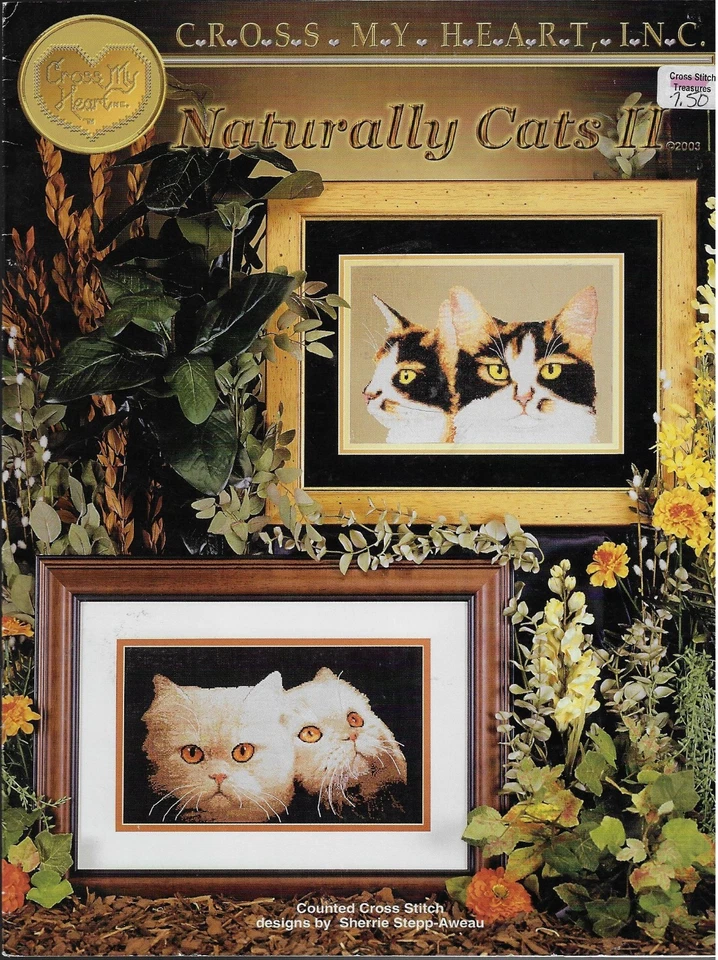 Cross My Heart Inc.-Naturally Cats II CSB-250-Counted Cross Stitch 2003 - Image 1 of 1