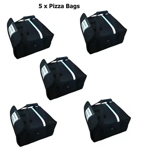 5x BOLSA XLARGE ENTREGA DE PIZZA BOLSA INSULTADA TÉRMICA 20X20X8"" PULGADAS PARA CAJAS DE 20"" - Imagen 1 de 7