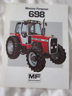 @Massey Ferguson 698 Tractor Sales Specification Leaflet @