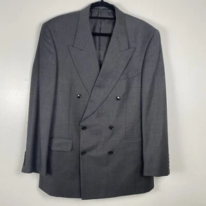 Albert Nipon Blazer Sport Coat Jacket Gray Size 42R - Picture 1 of 21
