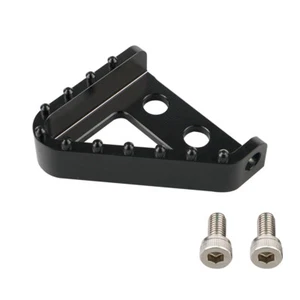 Black Step Plate Brake Pedal Lever Fit KTM 85-500cc EXC SMR SX XC 690 950 990 - Picture 1 of 5