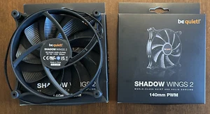 be quiet! Shadow Wings 2 140mm PWM, airflow-optimized fan blades, whisper-quiet - Picture 1 of 1