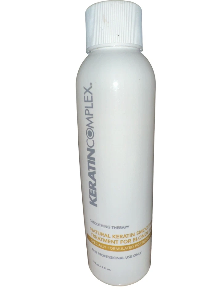Complejo de queratina tratamiento suavizante de queratina natural rubio 4 fl oz Foto 1 de 1