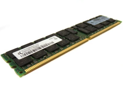 HP 405476-051 Qimonda 2GB DDR2 PC2-5300 667MHz Memory Module HYS72T256220HP-3S-B - Image 1 of 2