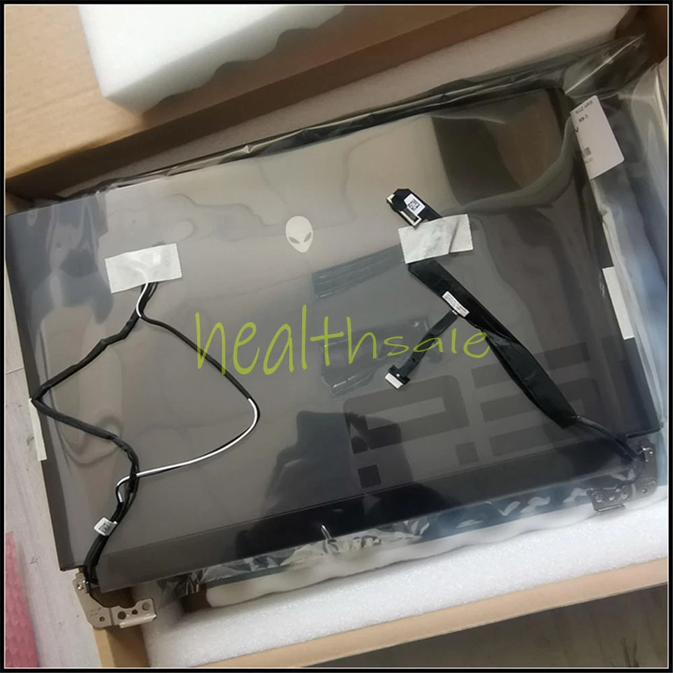 DELL Alienware Area 51m P38E 17.3" LCD Screen Complete ASSEMBLY Black - Image 1 of 1