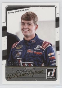 2017 Panini Donruss NASCAR Gold Foil /499 William Byron #82
