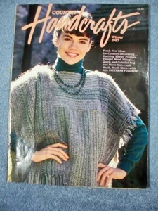 Revista Country Handcrafts invierno 1987 pueblo de madera pintada 67 páginas - Imagen 1 de 6