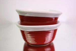 Juego de 2 cazuelas de gres cuadradas de ladrillo grabado 7 oz - Imagen 1 de 6