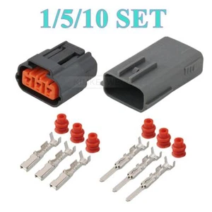 3 Polig Nissan/Mazda Auto Zündspulen Steckverbinder Stecker Buchse Reparatursatz - Picture 1 of 4