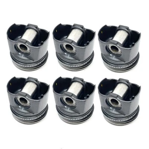 Cummins 4089849 Engine Piston Kit OEM with Pin and Rings Genuine NEW 6 Pcs - Picture 1 of 10