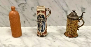 Antique doll house miniature German Stein Tankard mug Choice - Picture 1 of 4