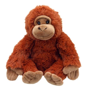 Wilberry Eco Cuddlies Ollie Orangutan Teddy Orangutans soft toy teddies jungle - Picture 1 of 1