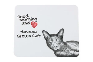 Havanna-Braun Mauspad mit Katze Art-Dog - Bild 1 von 7