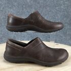 Merrell Shoes Womens 9 Dassie Casual Comfort Slip On Loafer J51694 Brown Leather
