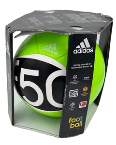 Adidas F50 Soccer Ball / Size 5 / Neon Green / New in Box / Official Match - Bild 1 von 12