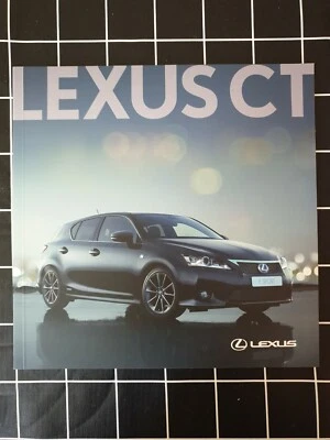 Lexus CT brochure May 2013 Ref. GBNGL-513CT-VB MINT - Image 1 of 2