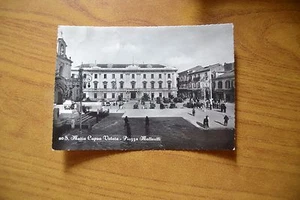 Postkarte S.Maria Capua Vetere Piazza Matteotti Reiste 1955 Subalpina Xx - Bild 1 von 1
