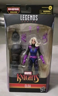Figura de acción Marvel Legends Marvel Knights Clea Mindless One BAF 6" Foto 1 de 4