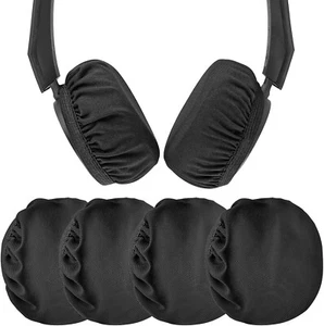 2 Pairs of Washable Stretchable Ear Covers for Headphones - Comfort & Hygiene - Picture 1 of 20